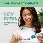 Himalaya Complete Care Fluoride Free Toothpaste, 6.17 oz Each (additional view 2)