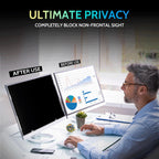 Peslv [2 Pack] 31.5 Inch Privacy Screen for Computer Monitor 16:9 Aspect Ratio, Eye Protection Anti Blue Light Glare