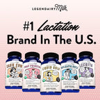 Legendairy Milk Organic Pumping Spray, Lanolin-Free Breast Lubricant, – 4 oz