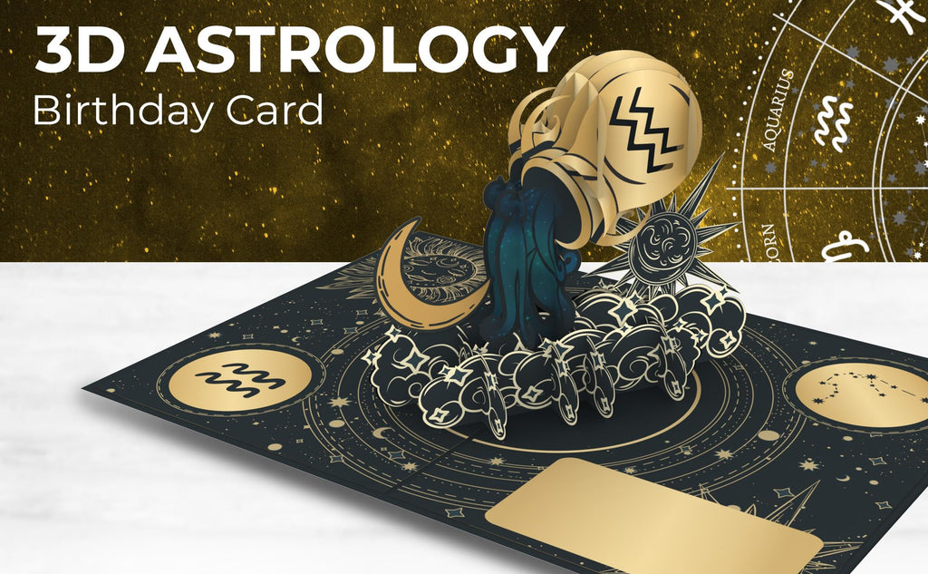 iGifts And Cards Zodiac Cards - Aquarius 1/20 - 2/18 view 6
