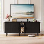 ONBRILL 65 Inches Cat Litter Box Enclosure for 2 Cats