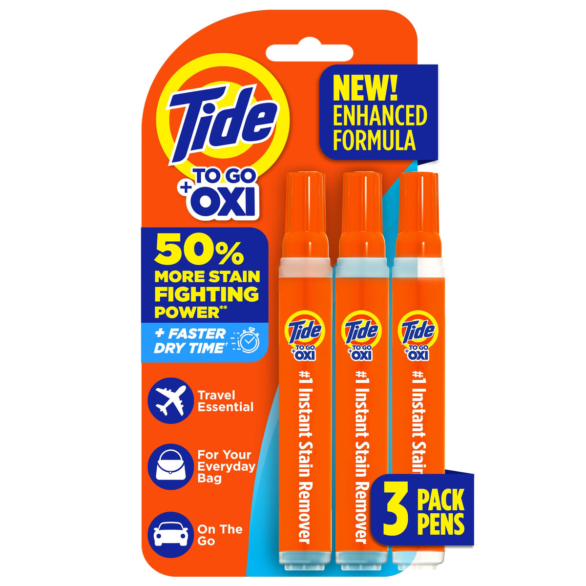 Tide Stain Remover for Clothes, Tide To Go Pen, Instant Stain Remover Pen & Spot Cleaner