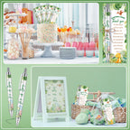 EYNDYN 145 Pieces Baby Shower Favors Ballpoint Pens and Keychains Gifts Bulk Retractable Pens Gender Reveal Cards Souvenirs - 36 / Dinosaur view 5