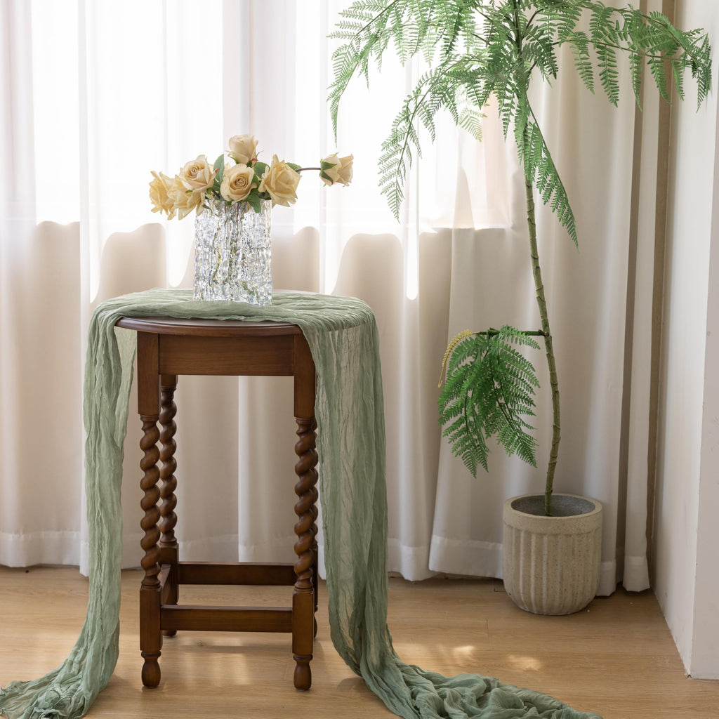 Cheesecloth Table Runner