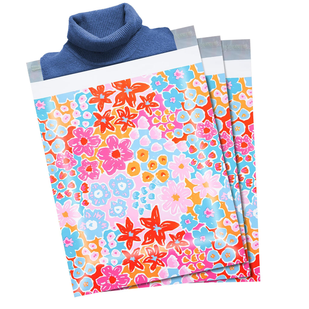 POLYSELLS Poly Mailers - Flowers / 6"x9" 100 PCS view 5