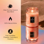 Voluspa Large Scented Candle Jar 18 Oz, 100 Hr Burn - 13 - Kalahari Watermelon view 4