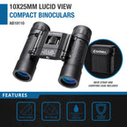 Barska Lucid View Compact Binoculars - 10x25 view 4