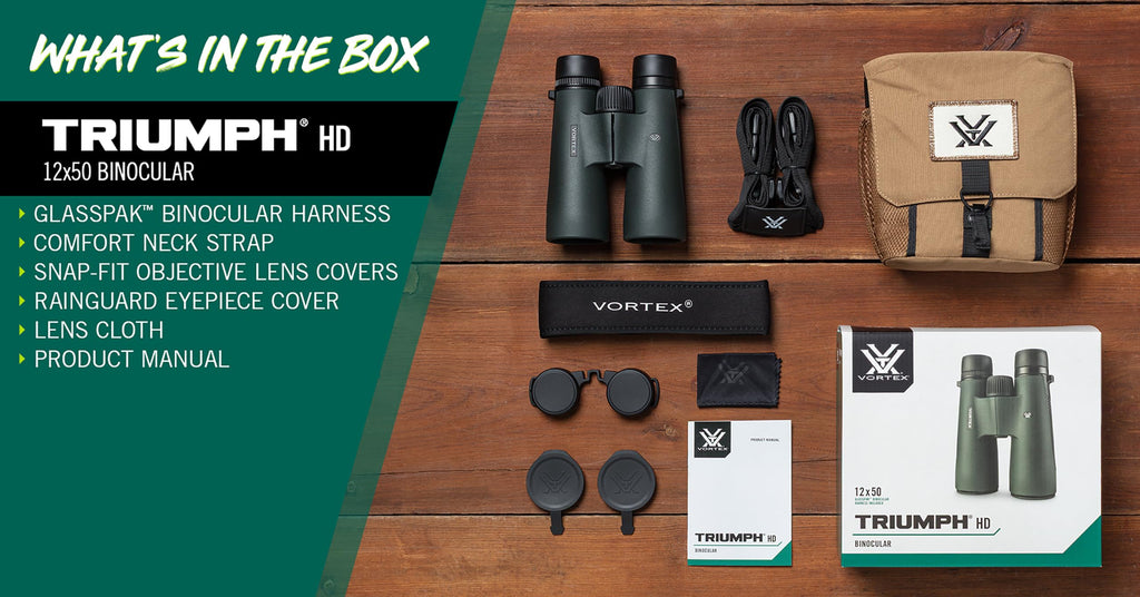 Vortex Triumph HD 12x50 Binoculars (TRI-1250)