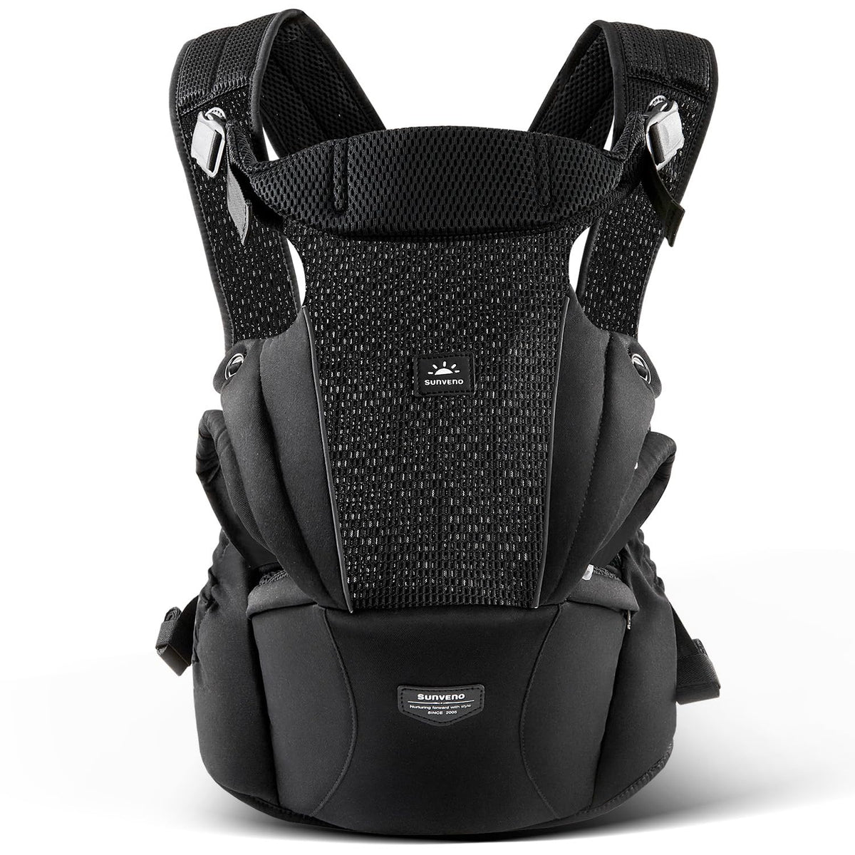 SUNVENO Baby Carrier for Newborn to Toddler - Black