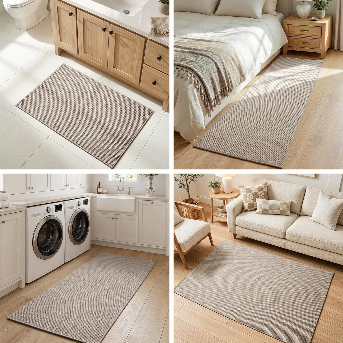 Sunfly Runner Rug with Non-Slip Rubber Backing - view 21