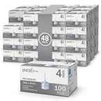 Medt Fine Insulin Pen Needles 32G 4mm - 48 Boxes of 100 Ct Bulk (Pack of 48)