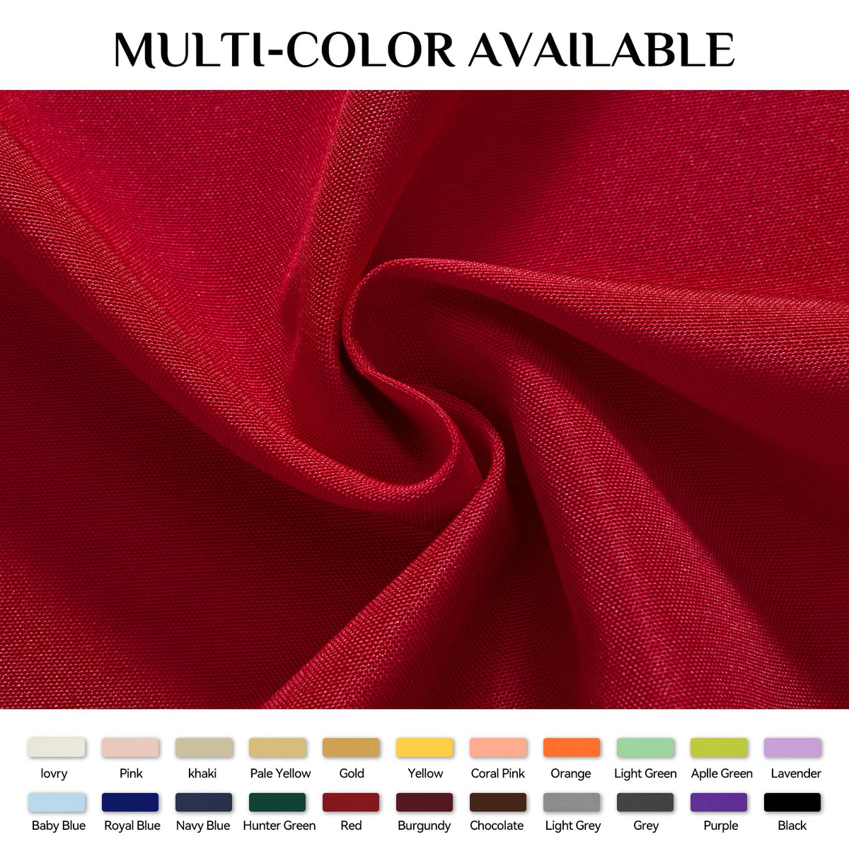 Softalker Rectangle Tablecloth - Red / 70" x 120" (Rectangular) view 7