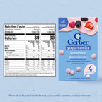 Gerber Stage 3 Baby Food, Strawberry and Mixed Berries Melts, 1 oz. Pouch (Pack of 4) (additional view 1)