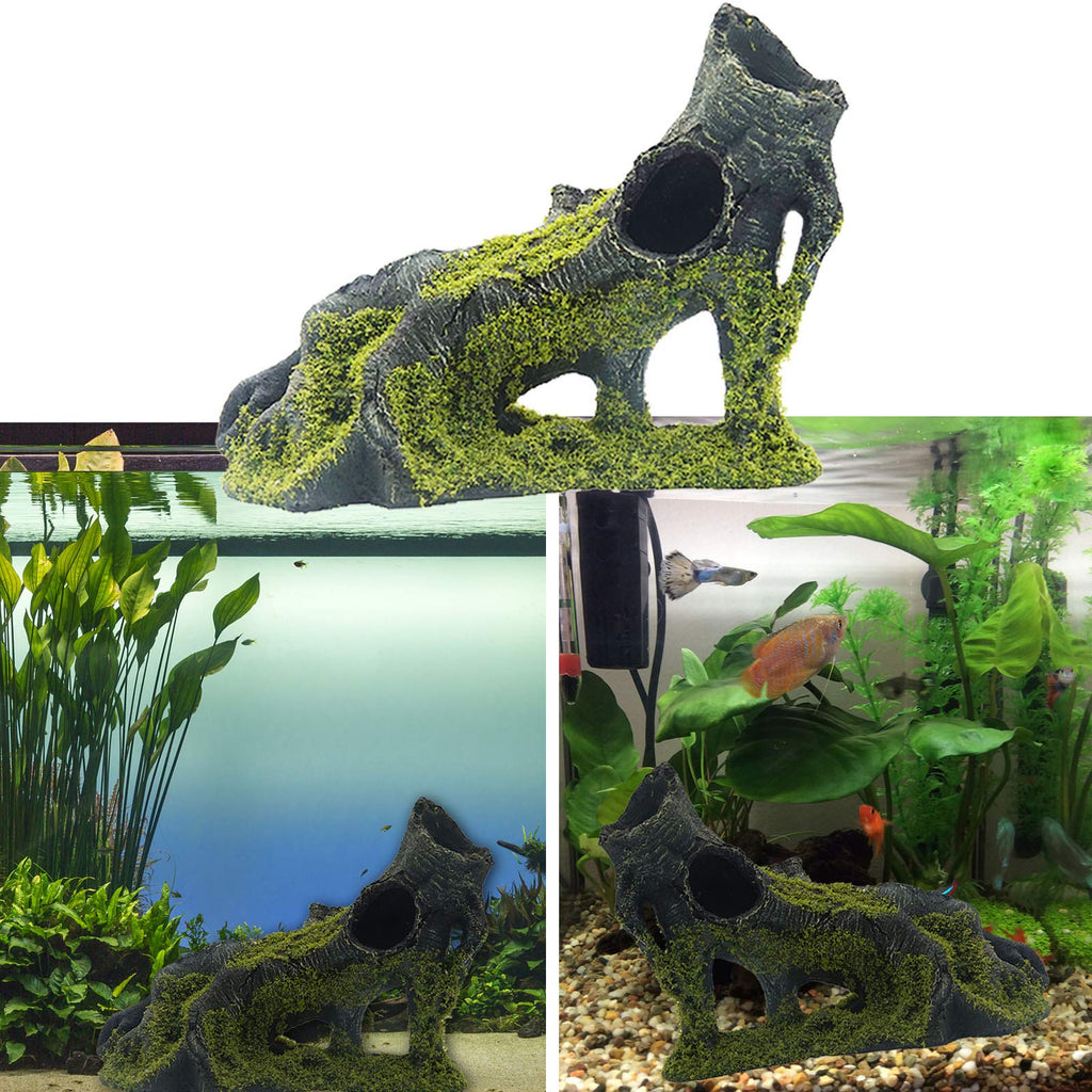 Aquarium Resin Castle Decoration - Old Tree Root view 2