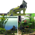Aquarium Resin Castle Decoration - Old Tree Root view 2