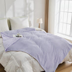 Bnuitland Light Purple Throw Blanket