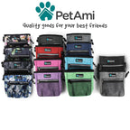 PetAmi Hands Free Dog Treat Pouch for Training and Walking - Black view 6