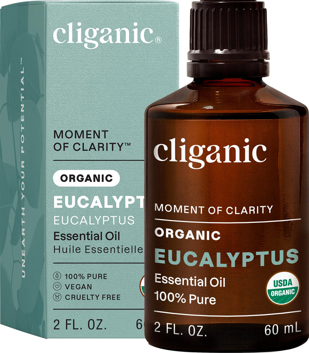 Cliganic Essential Oil for Diffuser, 100% Pure