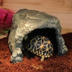 Aquarium Resin Castle Decoration - Rock Hide Cave view 2