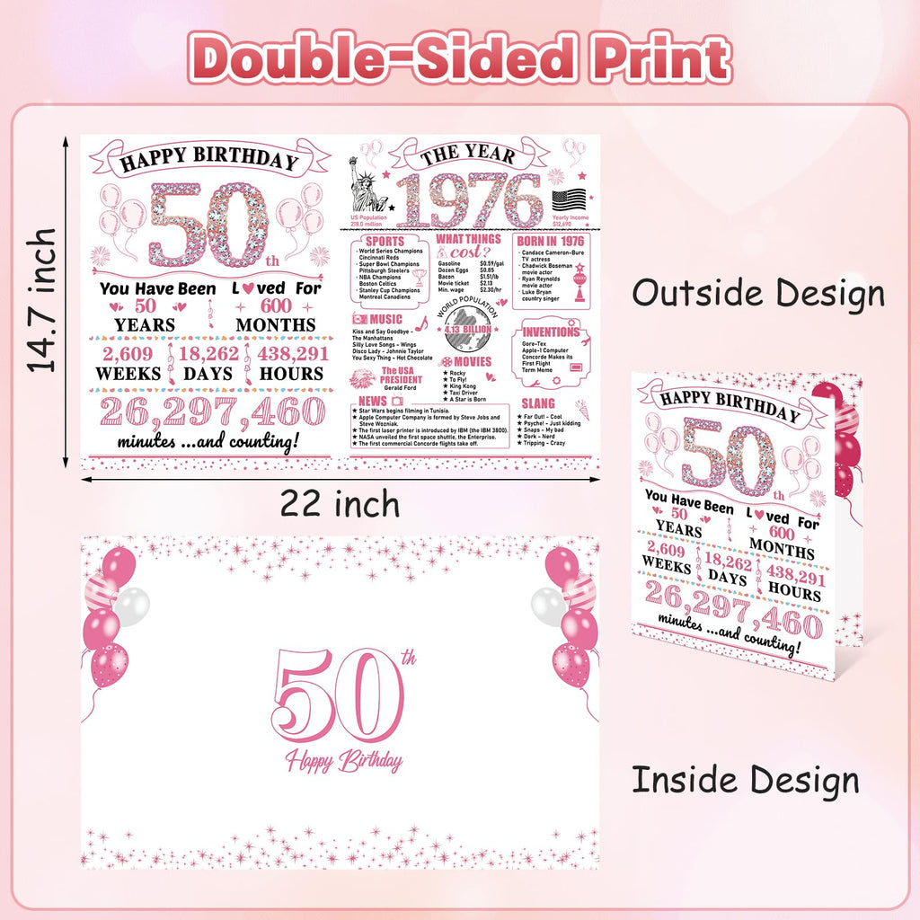 Uiorgui Birthday Greeting Cards - 50th Birthday view 1