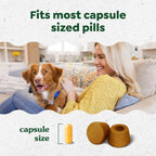 Greenies Pill Pockets Large Size Dog Treats, Peanut Butter, 7.9 oz, 6-Pack (additional view 5)