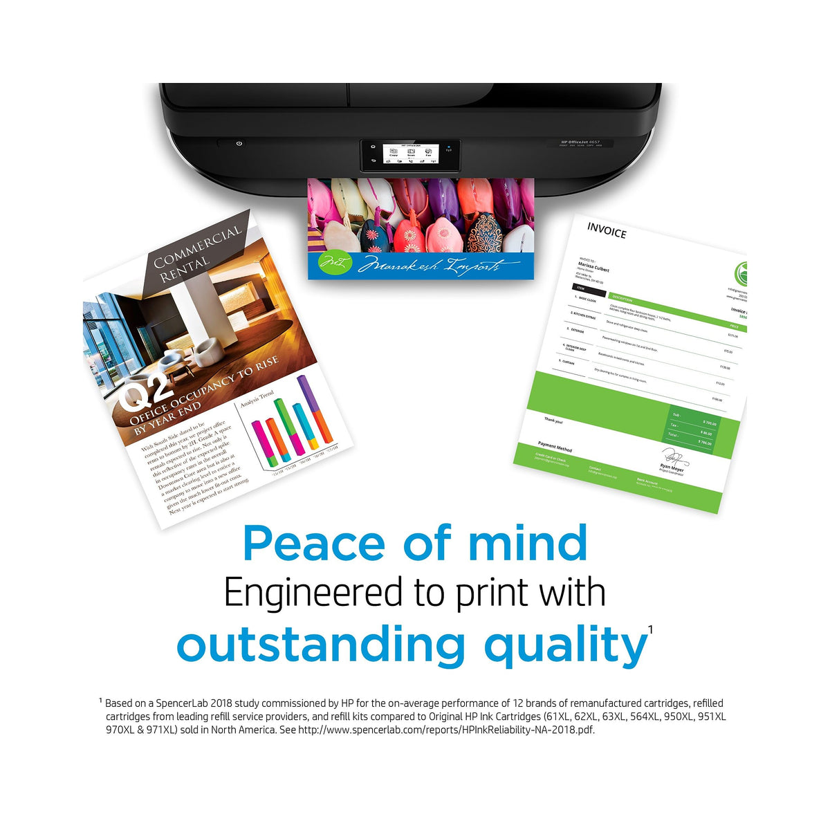 HP Original 67 Tri-Color / 67XL Black Ink Cartridges (2-Pack) (3YP30AN#140)