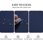 Softalker Rectangle Tablecloth - Navy Blue / 60" x 84" (Rectangular) view 4