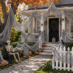 Qtisky Halloween Gauze Creepy Cloth