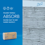 Scott Professional Multifold Paper Towels, Bulk, 12 x 250 Sheets (58091) (Pack of 12)