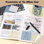 800 Sheets Transparent Sticky Notes