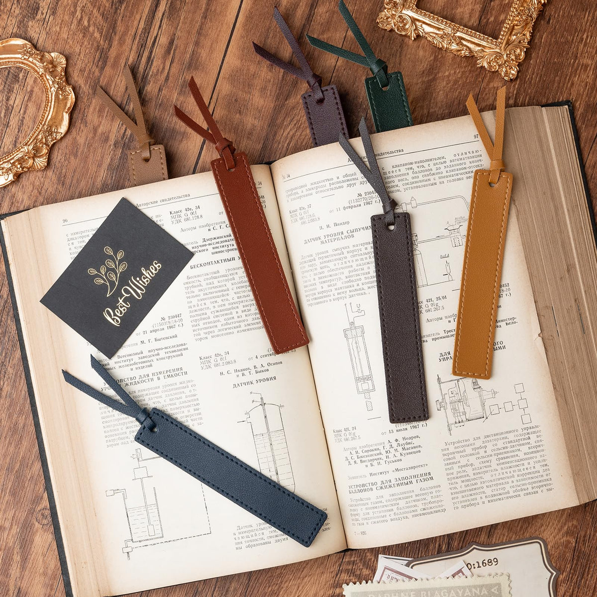 MIXVOVA Leather Bookmarks - view 4