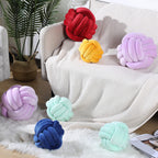 Namalu 2 Pcs Knot Pillow Decorative Throw Pillow - Light Purple / 10.6 Inches view 2