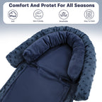 HNHUAMING Infant Car Seat Insert - Dark Blue view 4