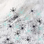 300 Sqft Halloween Spider Web Decorations, with 10 Glow and 10 Black Fake Spiders (additional view 1)