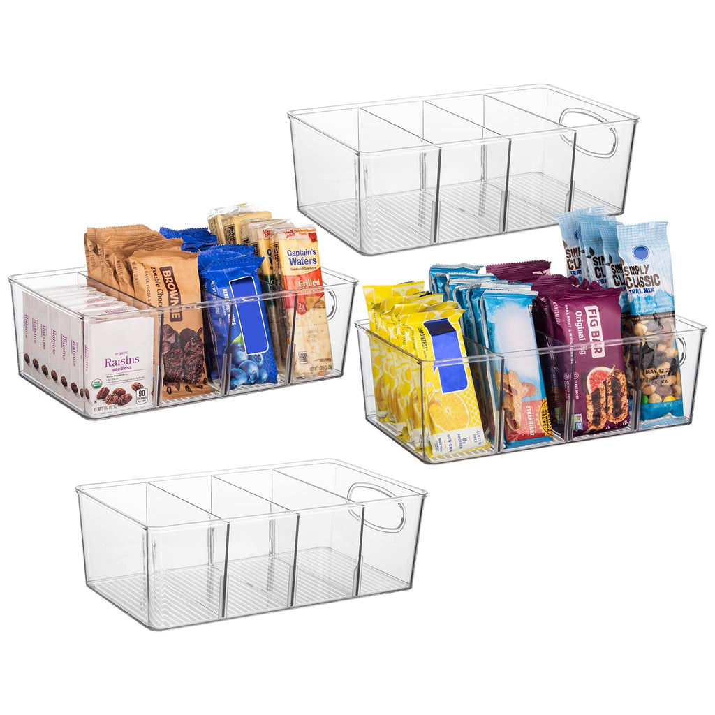 ClearSpace Pantry Organizers and Storage and Cabinet Organizer, – 4 Pack