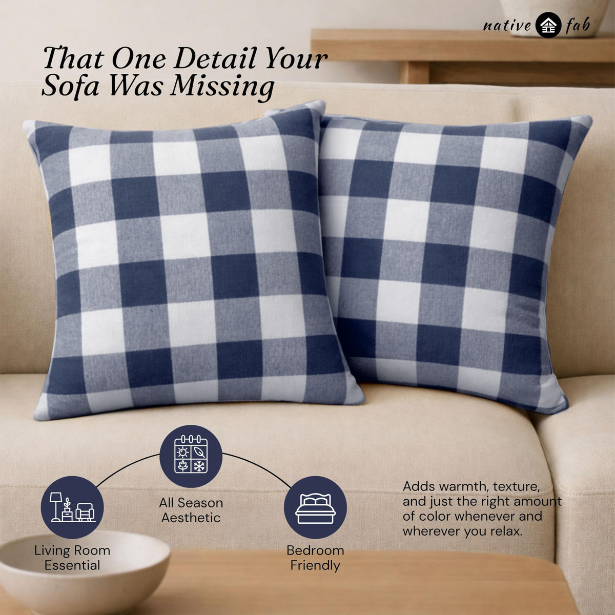 Native Fab Throw Pillow Cover - view 27