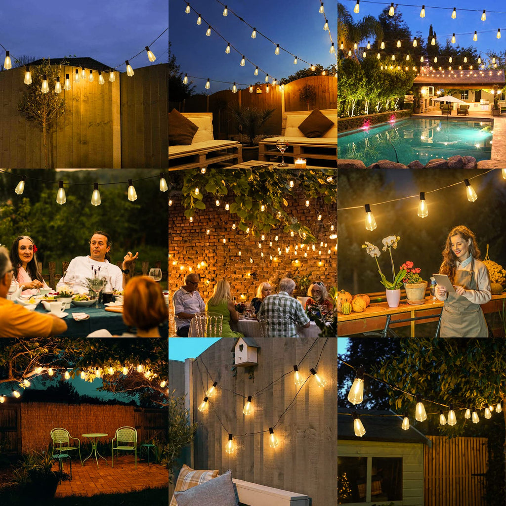 Brightever Outdoor String Lights