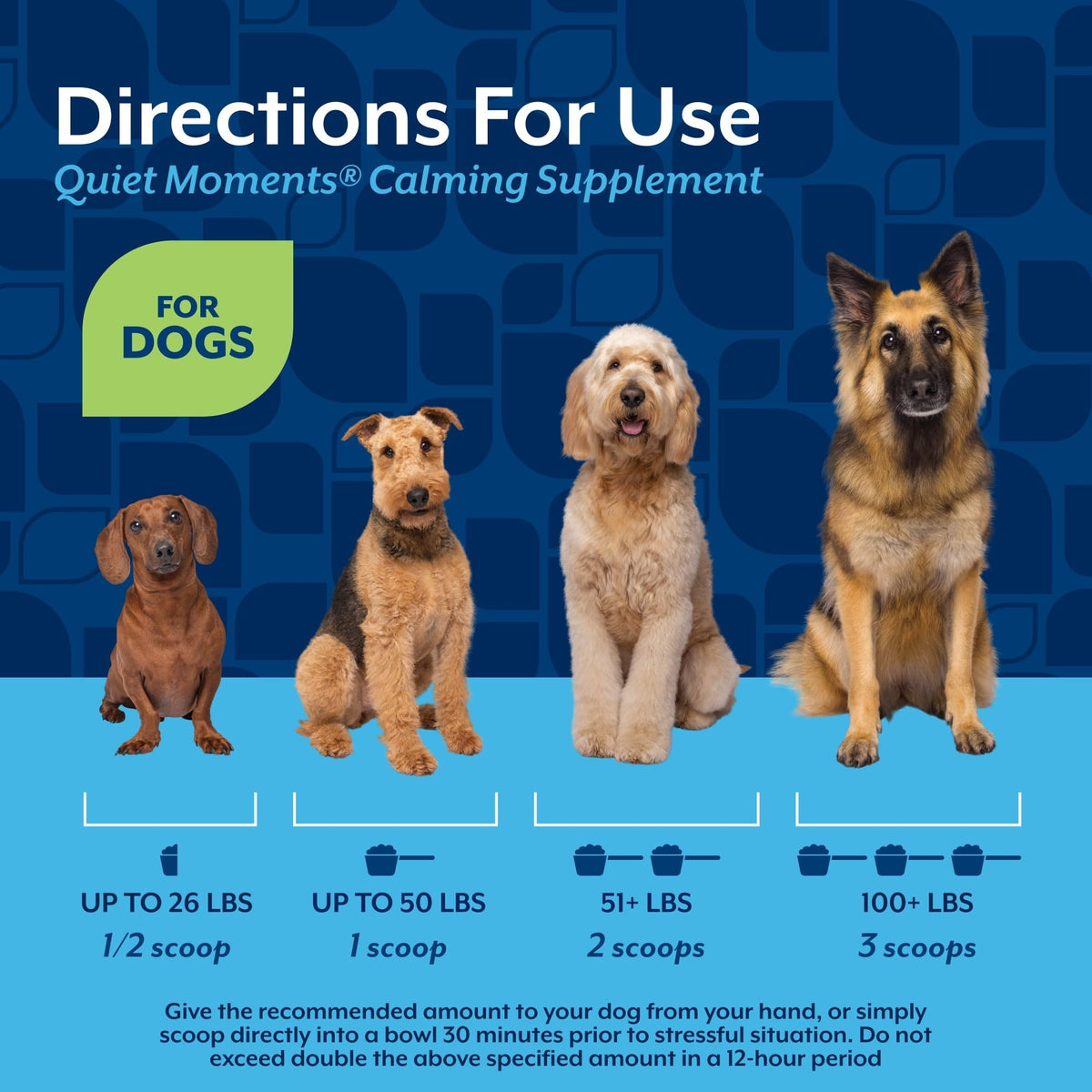 NaturVet Quiet Moments Calming Aid Scoopables for Dogs - 11oz