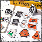 10Pcs Magnetic Bookmarks Book Mark Clips Page Markers for Reading - Halloween view 3