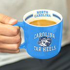 Logo Brands NCAA 15 oz Stripe Coffee Mug - North Carolina Tar Heels view 4