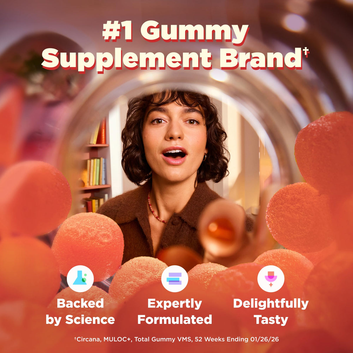 OLLY Probiotic + Prebiotic Gummy - view 4