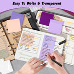 800 Sheets Transparent Sticky Notes