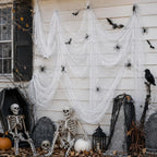Qtisky Halloween Gauze Creepy Cloth