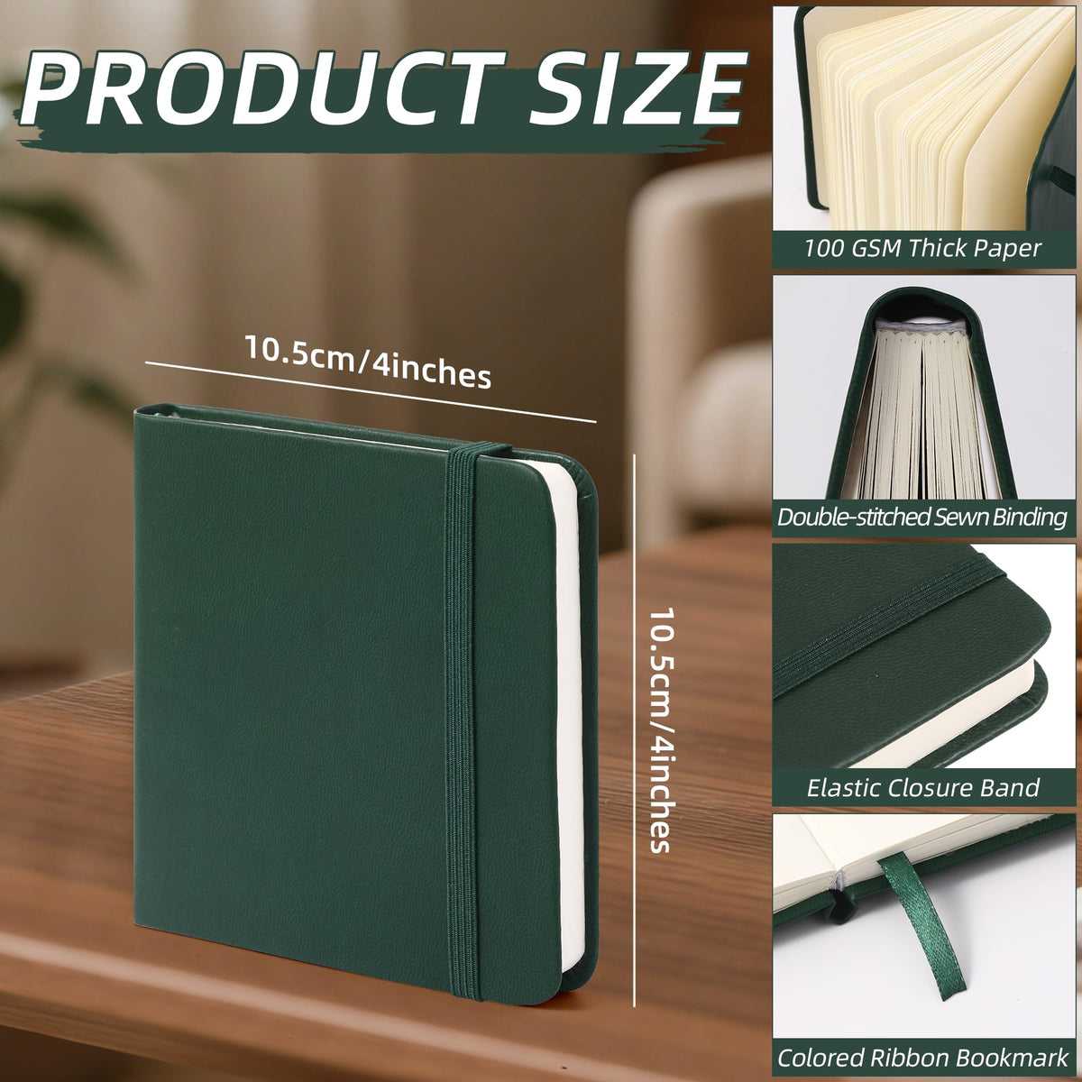 BOBO RABBIT 2 Pack Small Square 100GSM Mini Blank Page Sketchbooks - view 9