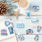 10Pcs Magnetic Bookmarks Book Mark Clips Page Markers for Reading - Cozy Winter view 3
