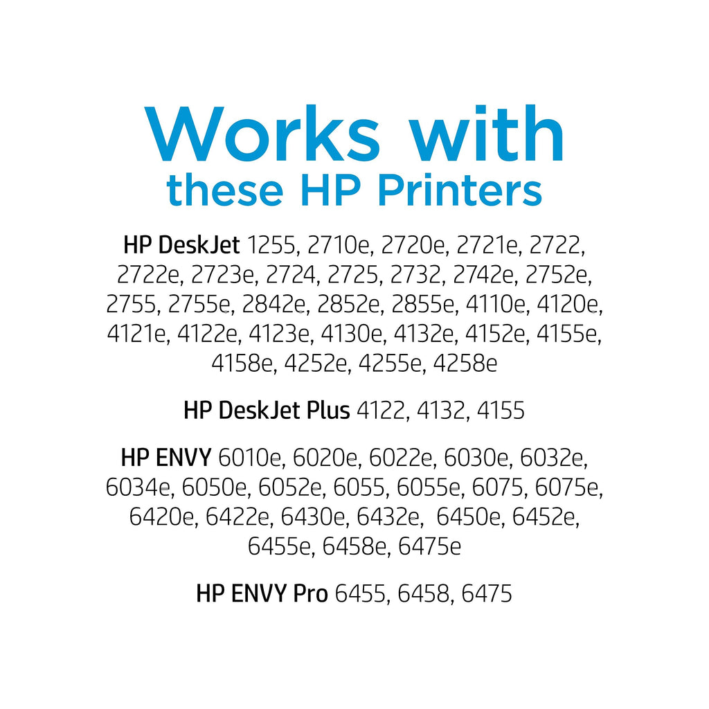 HP Original 67 Tri-Color / 67XL Black Ink Cartridges (2-Pack) (3YP30AN#140)