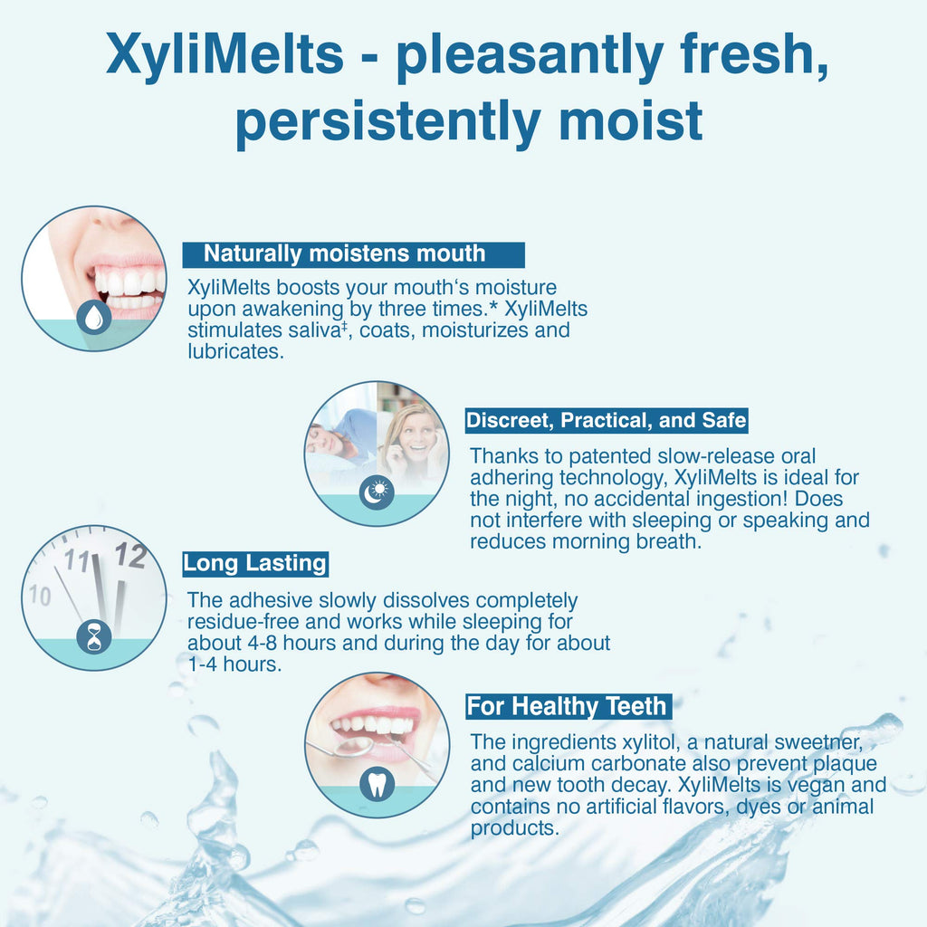 Oracoat XyliMelts Dry Mouth Relief, Night or Day - view 5
