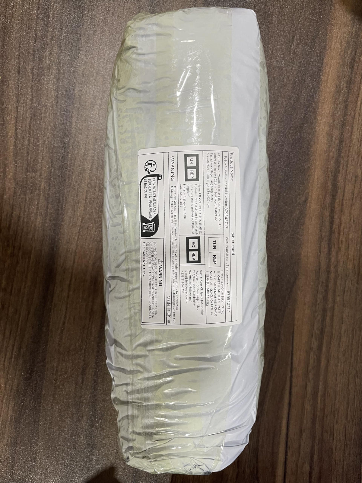 Sttargxing Tablet Stand Multi-Angle Tablet Pad Stand Lazy Holder Stand Soft Pad Stand Tablet Cushion Stand with Net Pocket & Random Color Stands for Lap - Grey view 1