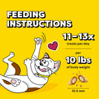 Temptations Classic Crunchy and Soft Cat Treats, Tasty Chicken, 6.3oz, 10pk (FBAPowerSetup118611) (Pack of 10)