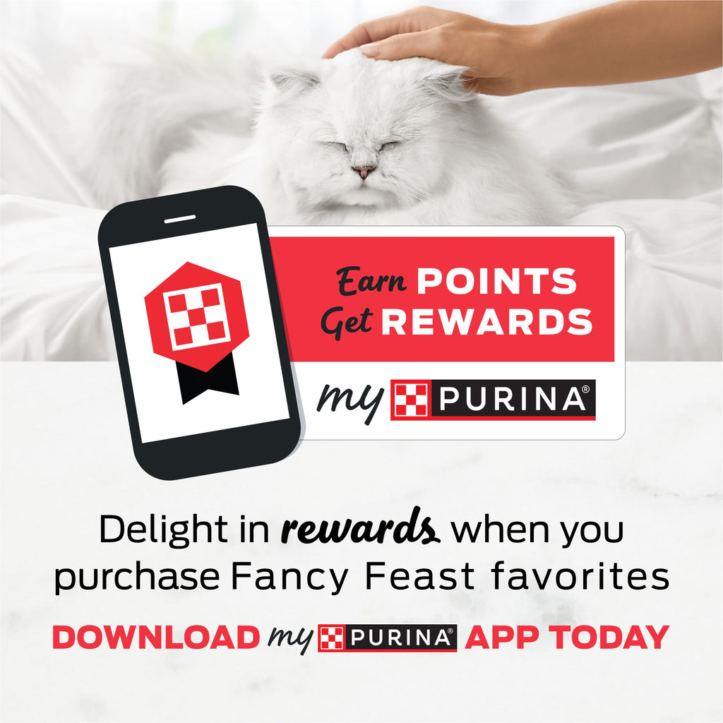 PURINA Fancy Feast Appetizers Lickable Grain Free Wet Cat Food Topper White Meat Chicken and Flaked Tuna Appetizer (Pack of 10)